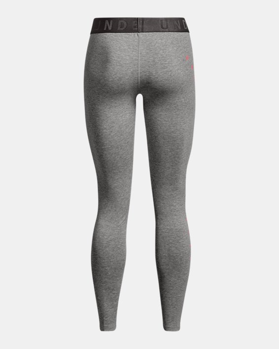 Women's UA Favorite Graphic Leggings, Gray, pdpMainDesktop image number 5
